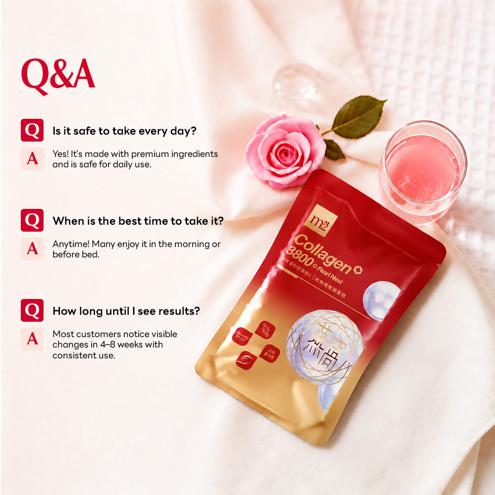 m2 Liquid Collagen 3800+ Pearl Nest Collagen Drink 35ml