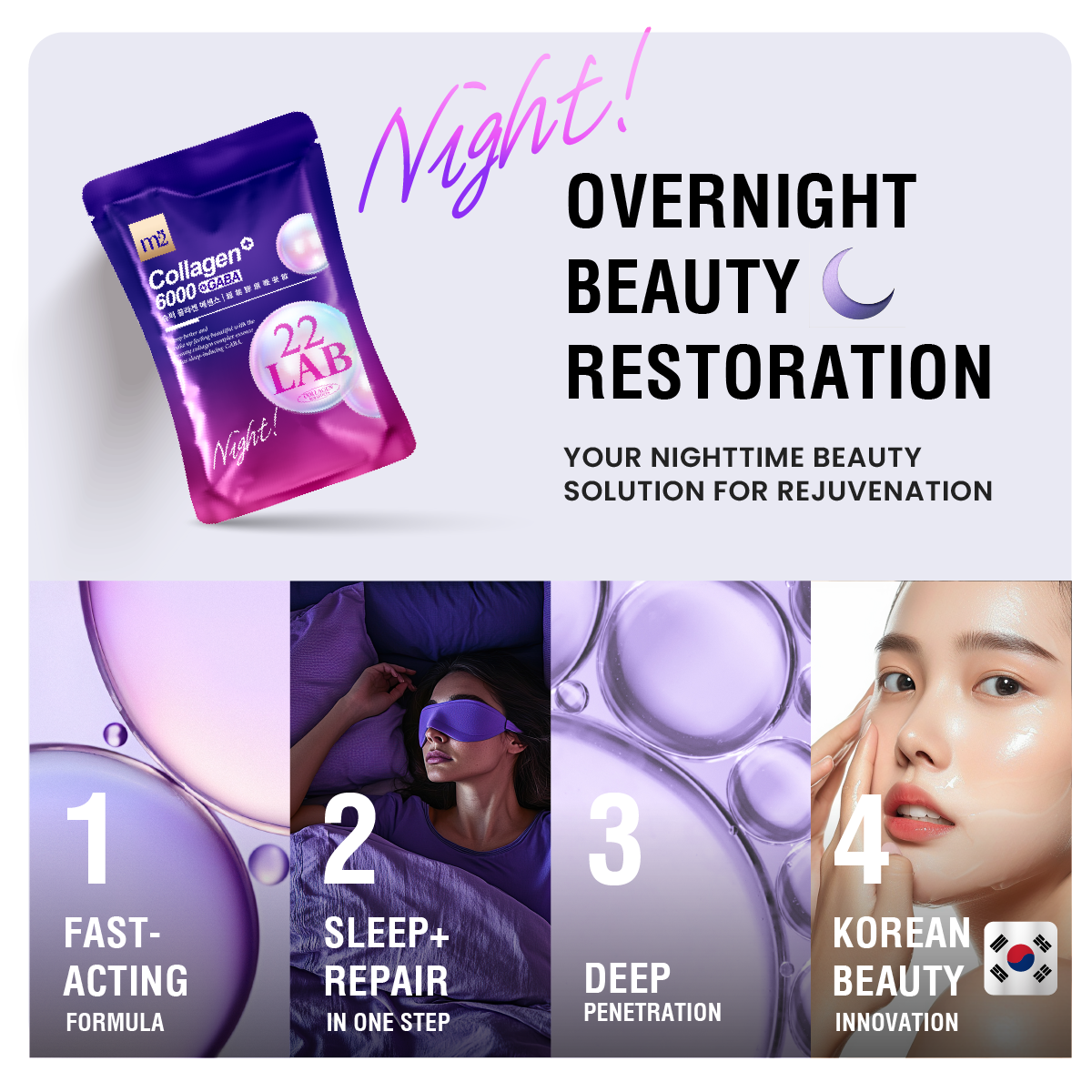 M2 Collagen Drink Trial Set (Day & Night)